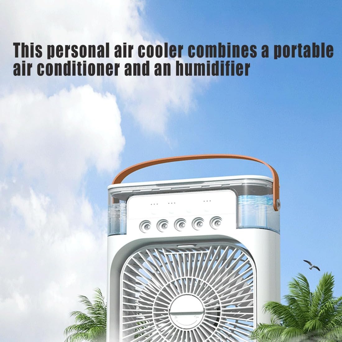 Ventilador de Hielo Portátil MÁS HIELERA DE. SILICONA GRATIS