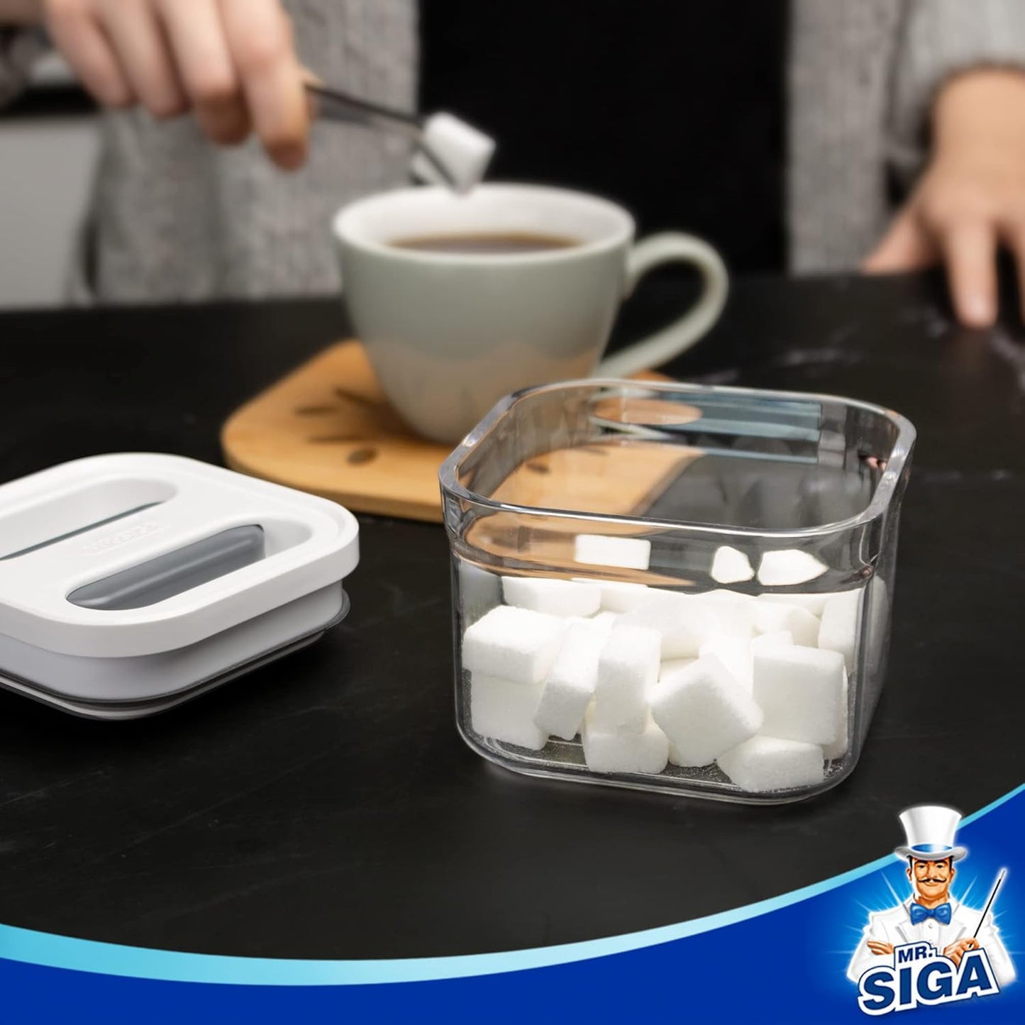 DISPENSADOR CONTENEDOR DE ALIMENTOS DE 7 PIEZAS