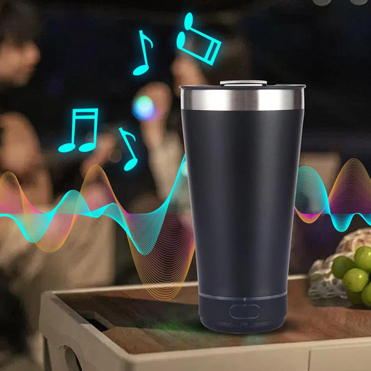 Vaso Térmico Premium Con Parlante Bluetooth