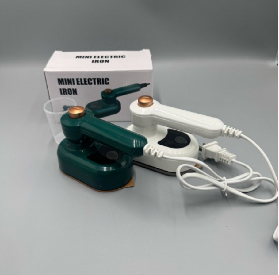 Mini máquina de planchar de mano,plancha de viaje para ropa, plancha eléctrica pequeña con cable profesional