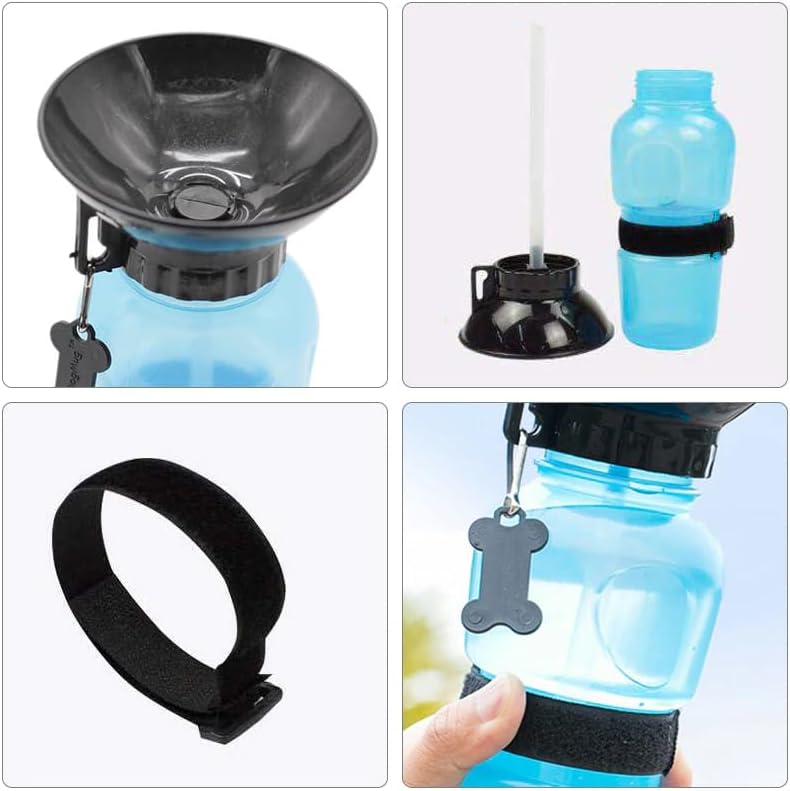 RECEPIENTE DE AGUA PORTÁTIL AQUA DOG 18 oz