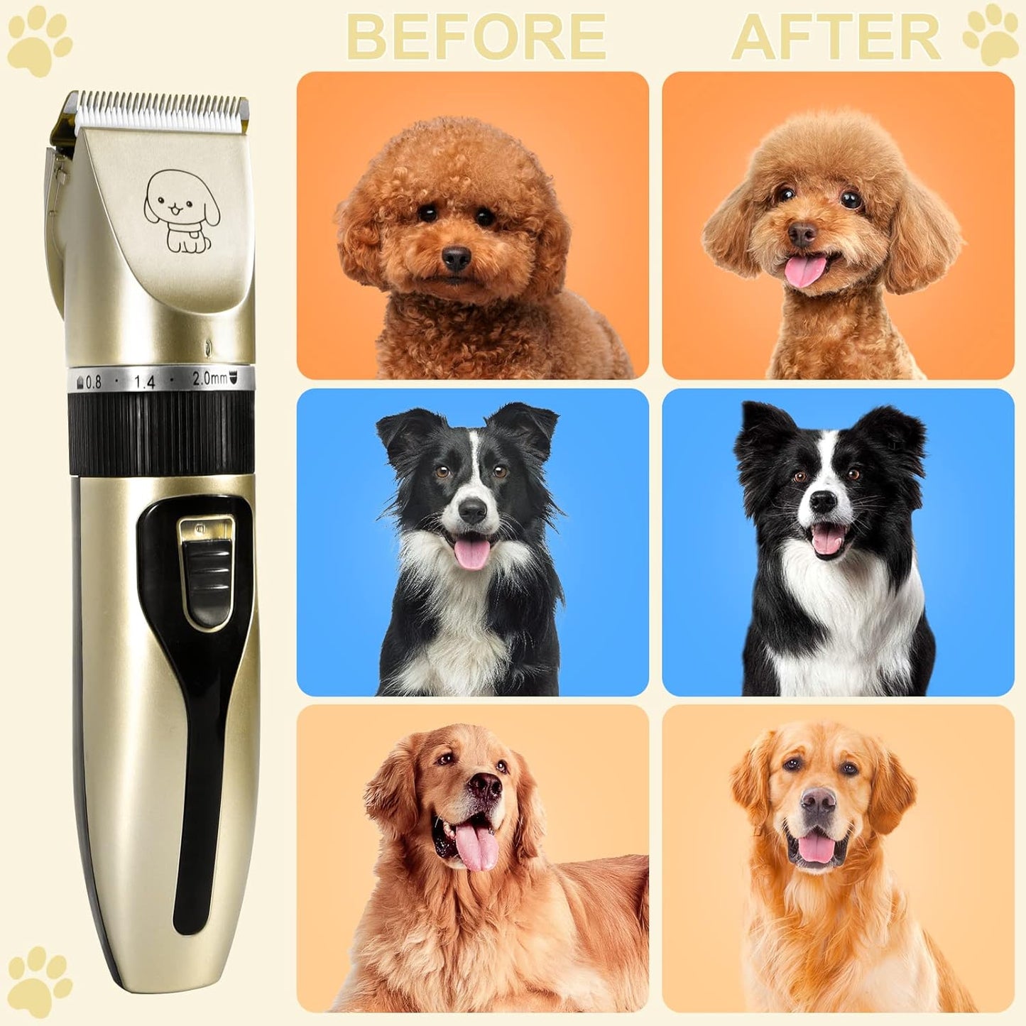 KIT DE PELUQUERIA PARA MASCOTA HAPPY PET