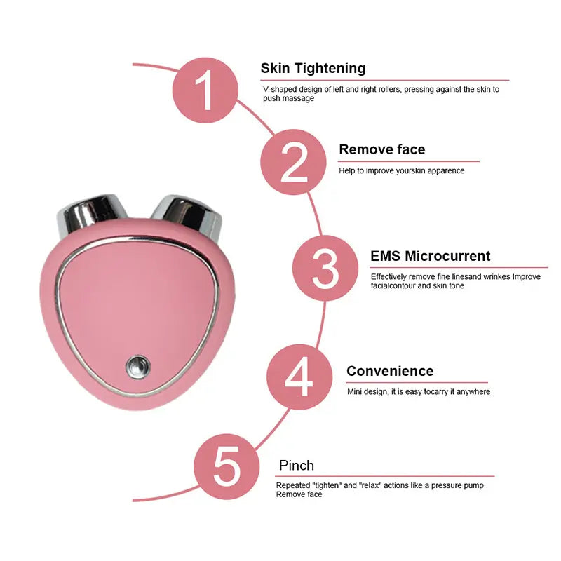 Masajeador Facial Microcorriente