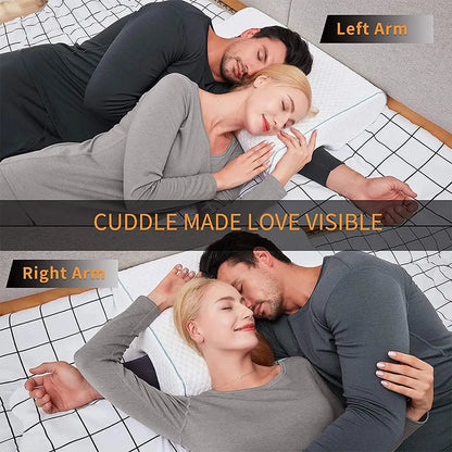 ALMOHADA PARA PAREJAS CON ESPUMA VISCOELASTICA (BRAZO DERECHO)