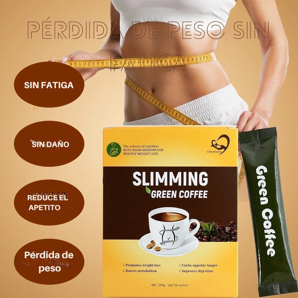 CAFÉ VERDE ADELGAZANTE CAJA DE 20 UNIDADES